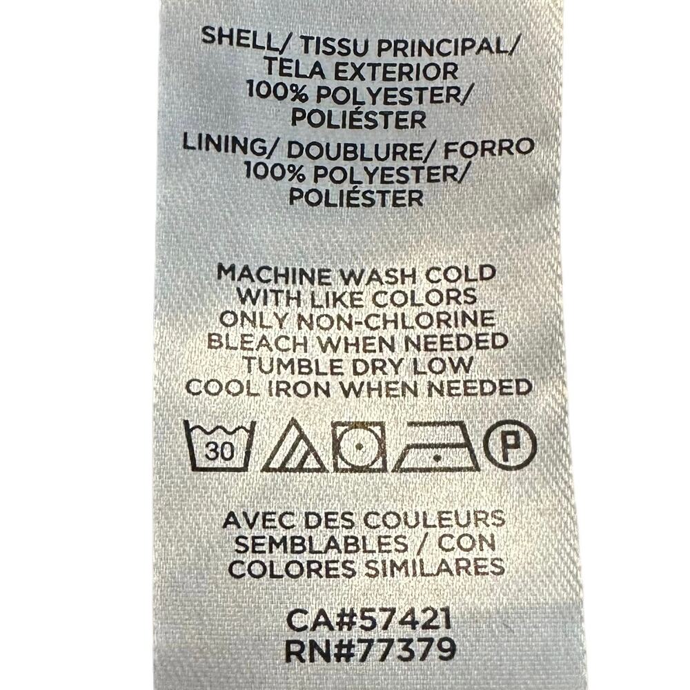 Ann Taylor Red And Raspberry Print Spaghetti Stra… - image 3